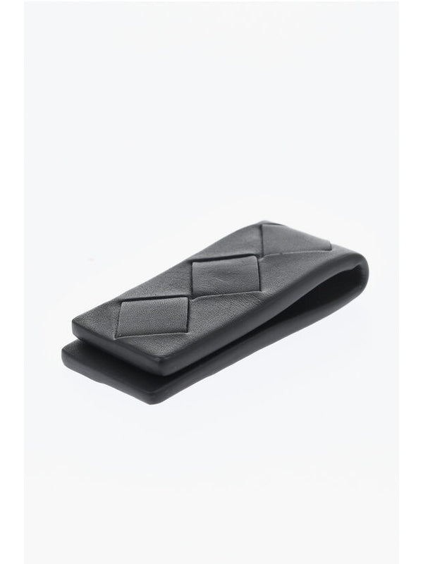 Bottega Veneta Black Money Clips