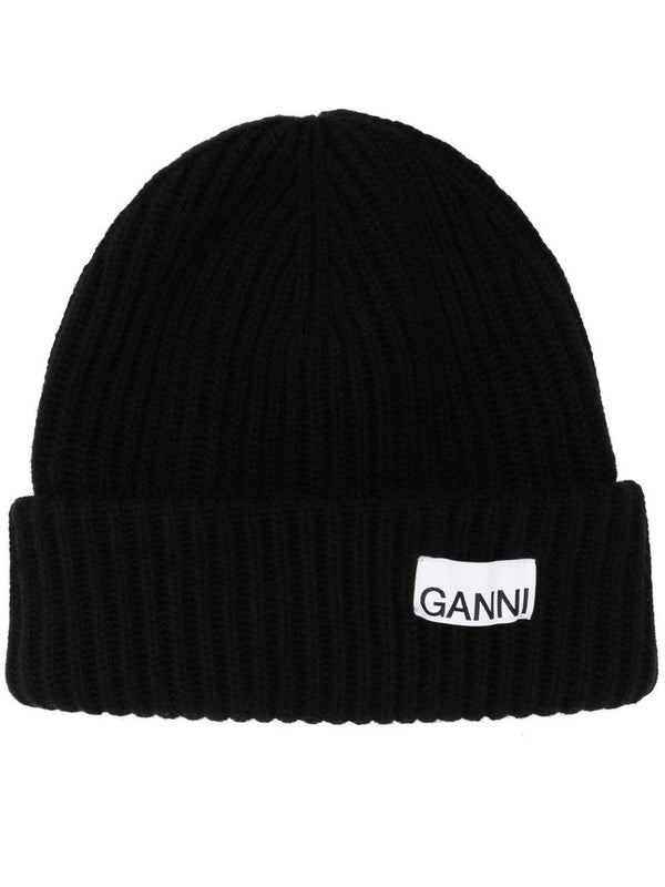 Logo Patch Rib
  Wool Beanie