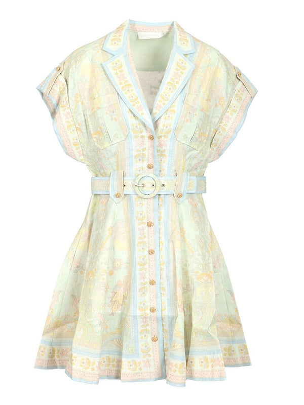 Acacia Linen Shirt Dress