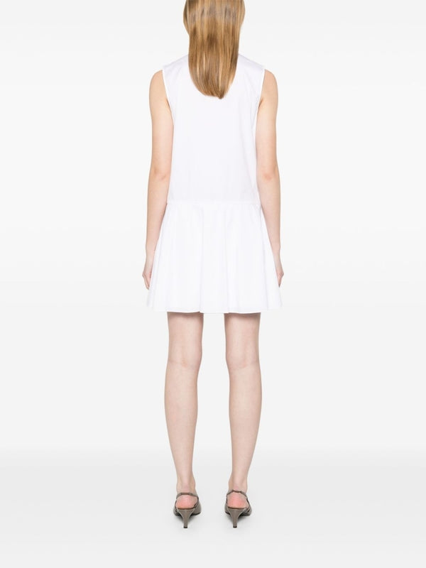 Sleeveless Linen Mini Dress