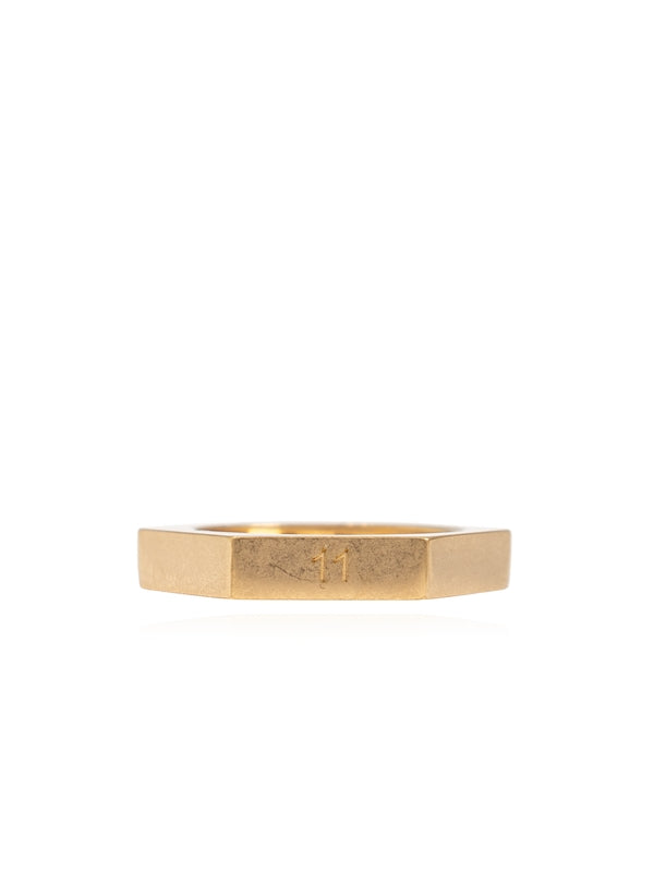 Numbering Nut Gold Ring