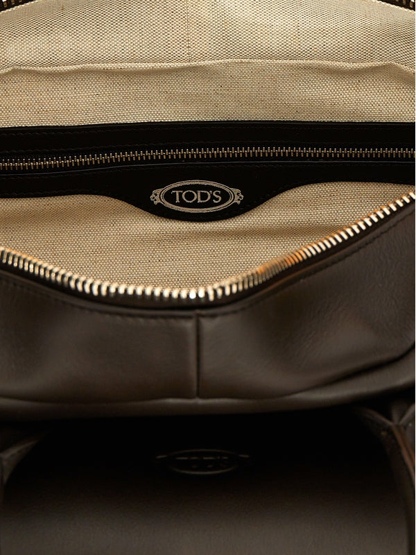 Darsena Leather Medium Tote
  Bag