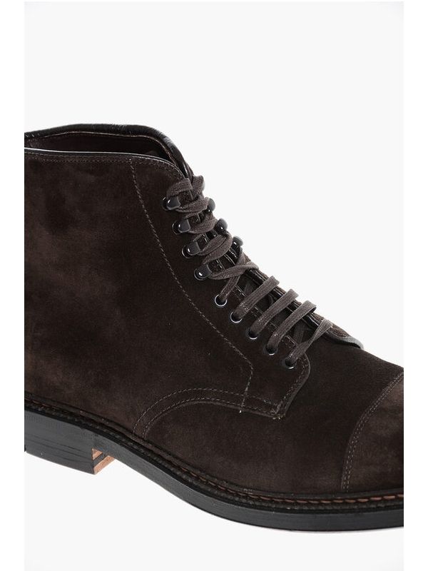 4083 Leather Lace-up Boots