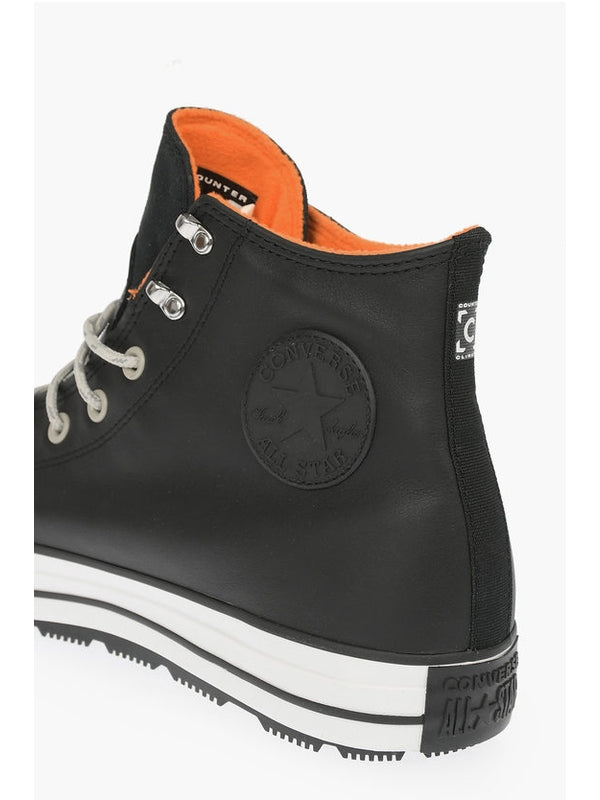 Converse Black High Top Sneakers