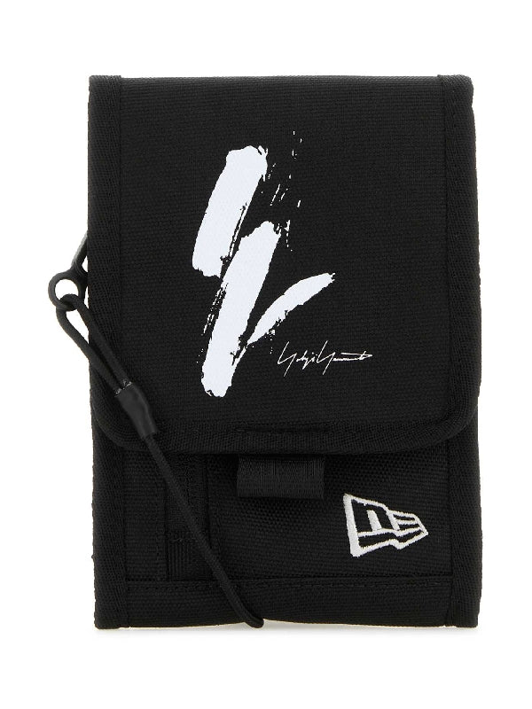 New Era Logo Mesh Panel Pouch