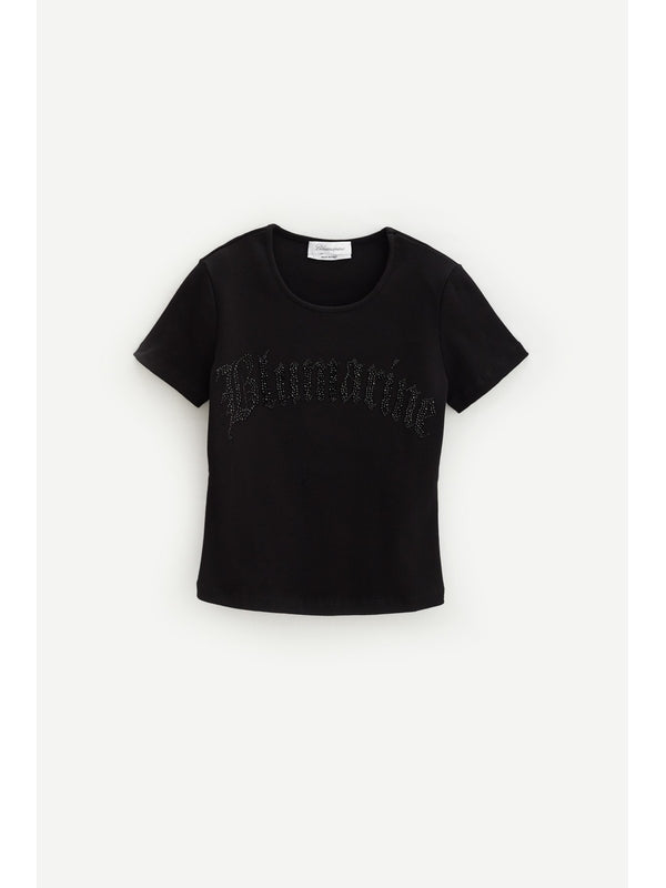 Blumarine Black Half Sleeve