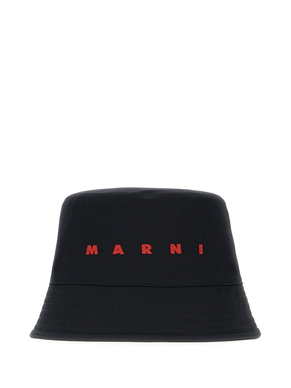 Marni Black Bucket Hats