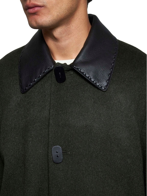 Wool Blend Single Coat