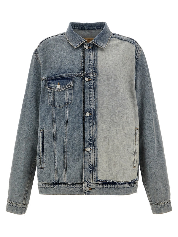 Panel Detail Denim Jacket