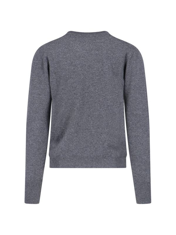 Drumohr - V-Neck Cashmere Knit - Jente