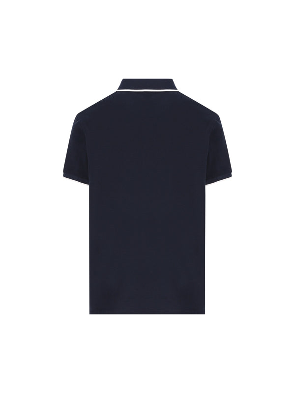 Triomphe Logo Embroidered Polo Shirt