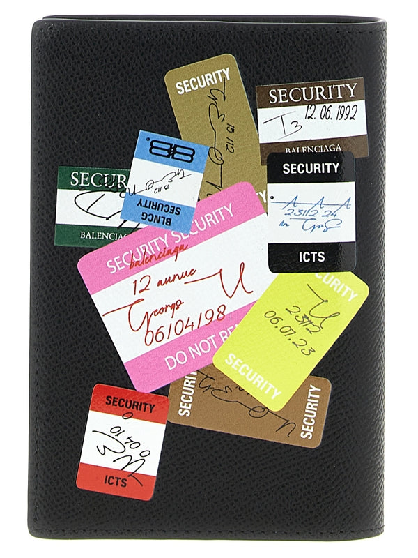 Logo Printing Leather Passport Wallet