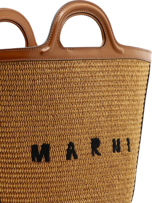 Tropicalia Raffia Small Tote Bag