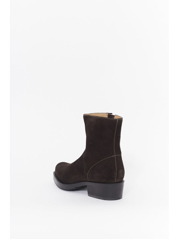 Second/Layer Brown Ankle Boots