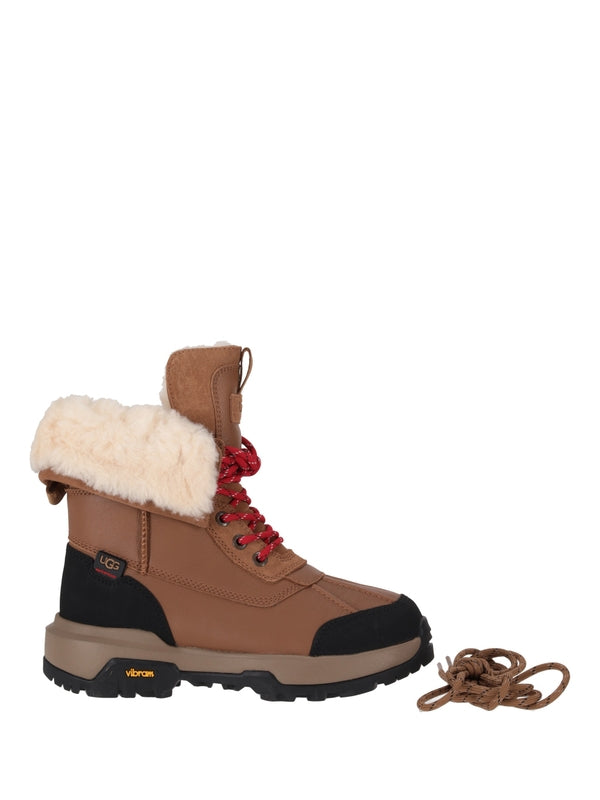 Ugg Brown Lace-Up Boots