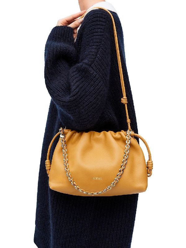 Flamenco Pulse Lambskin Shoulder Bag