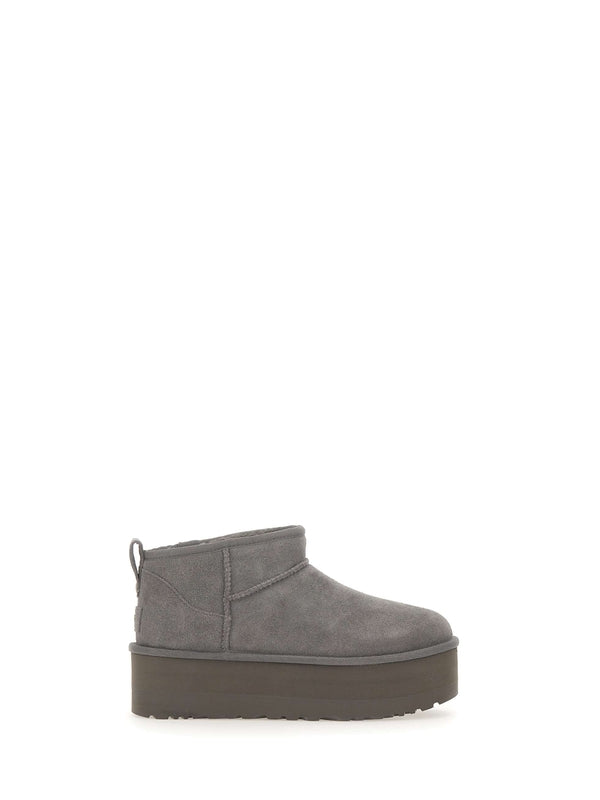 Ugg Grey Ankle Boots