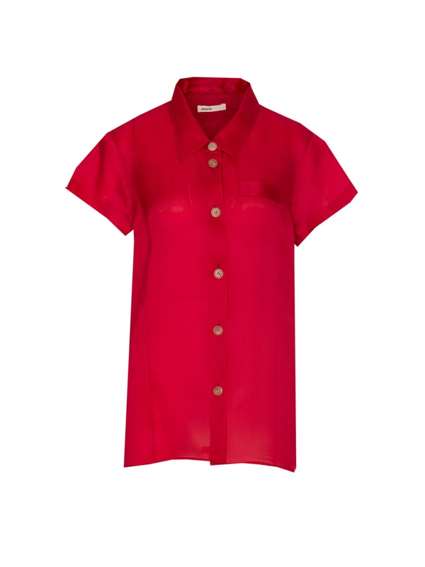 KEEFE Silk Short Sleeve Shirt