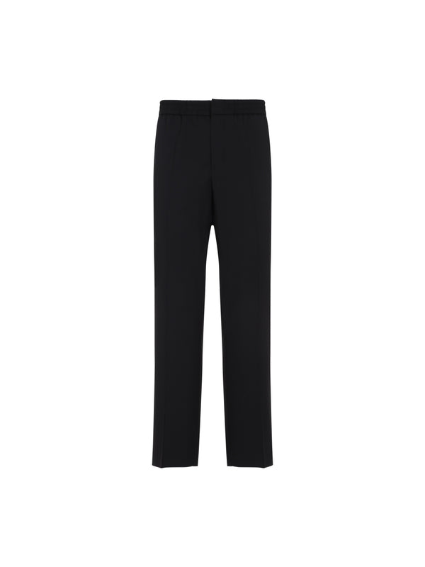 Classic Banding Virgin Wool Pants