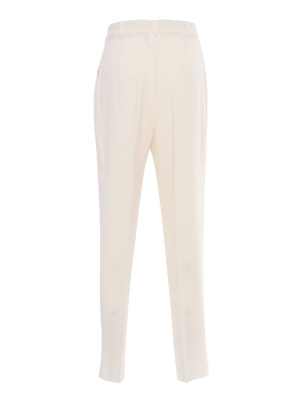 Pleated Detail Tailored Pants