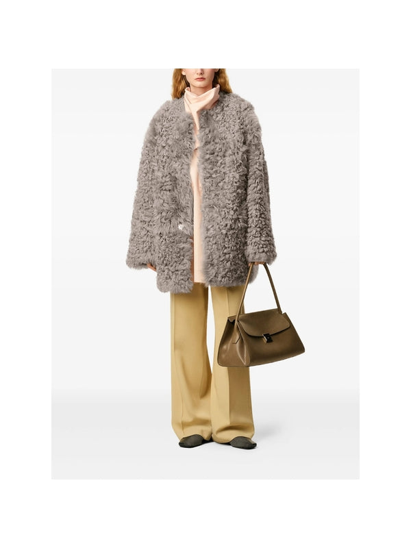 Ami Grey Fur & Shearling