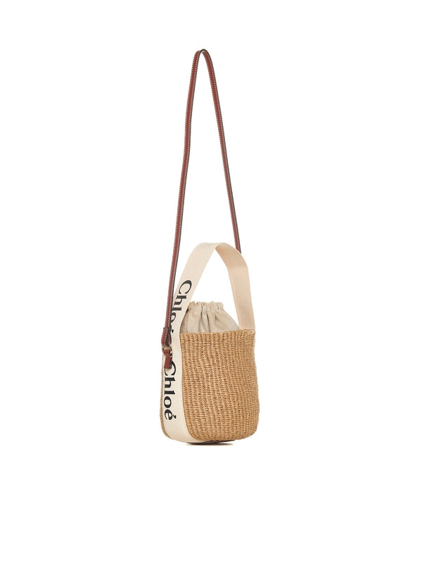 Woody Logo Small Bucket Bag