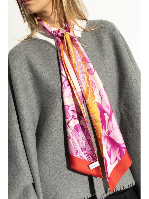 Graphic
  Printing Silk Scarf