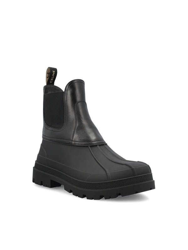 Celine Black Chelsea Boots