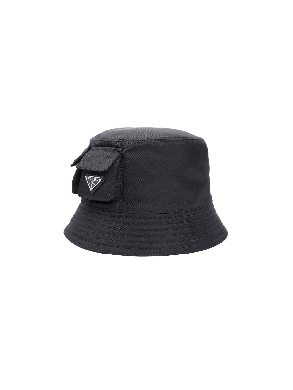 Triangle Logo Pocket Bucket Hat