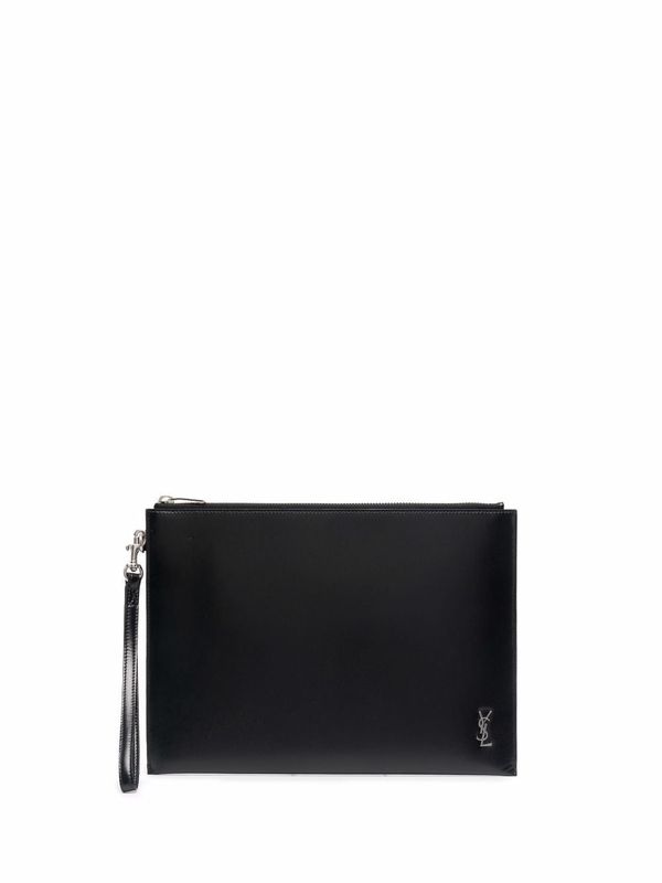 Cassandra Logo
  Decorated Leather Clutch Bag