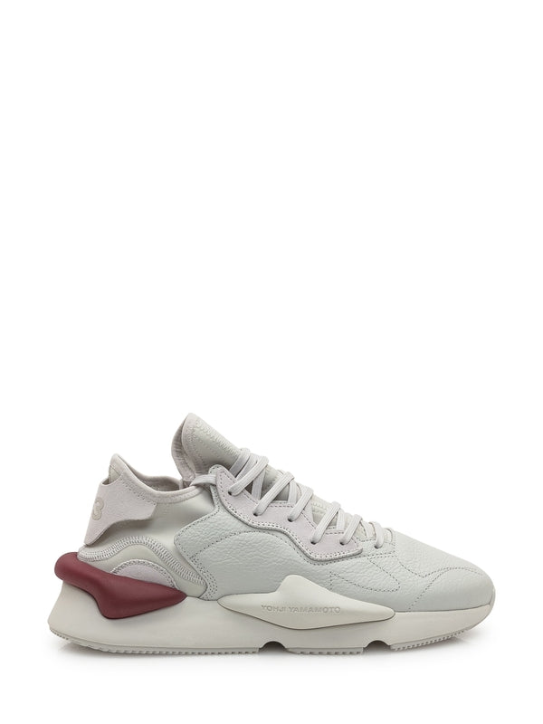 Y-3 Grey Low Top Sneakers