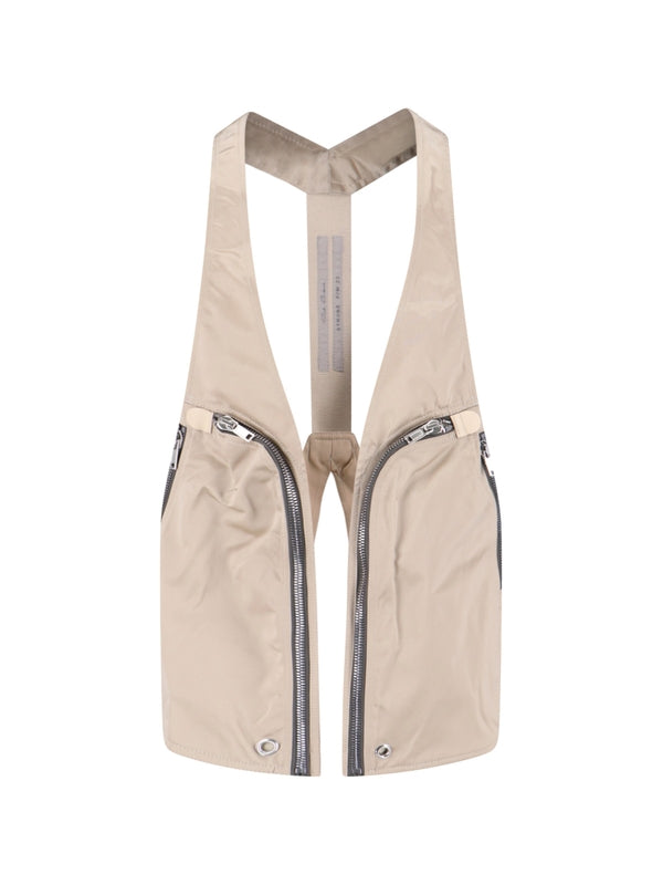 Rick Owens Beige Vests