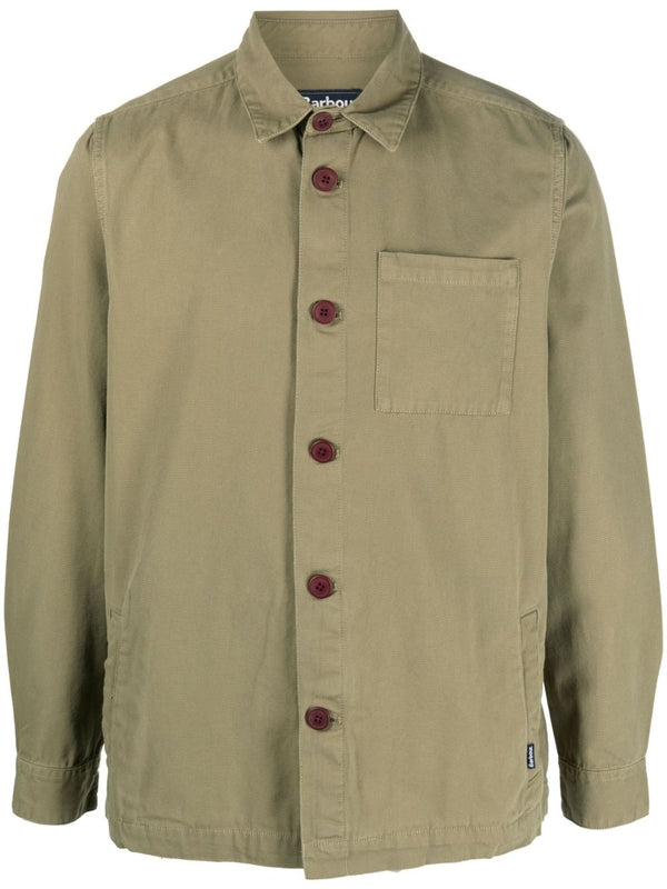 Washed Overshirt Jacket