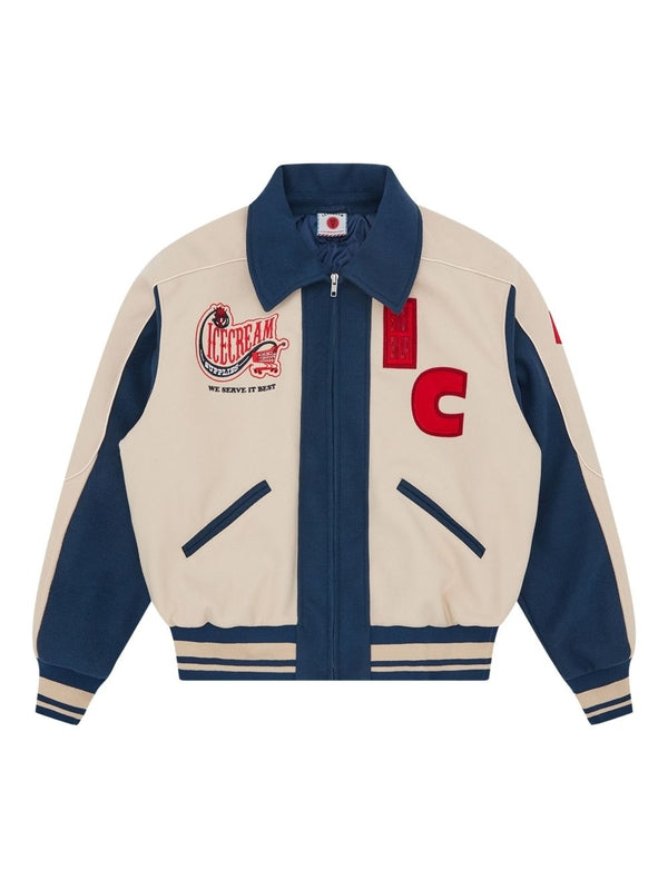 Ice Cream Navy Ivory Jacket