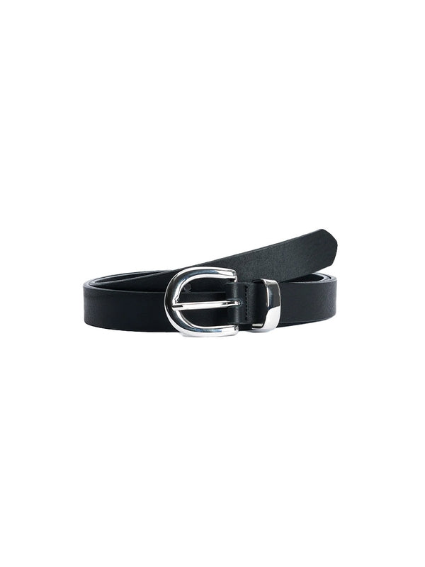 Black Leather Belt