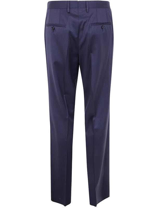 Lardini Blue Tailored Pants