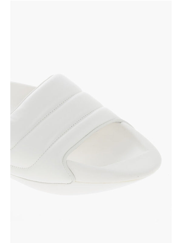 Balmain White Slides