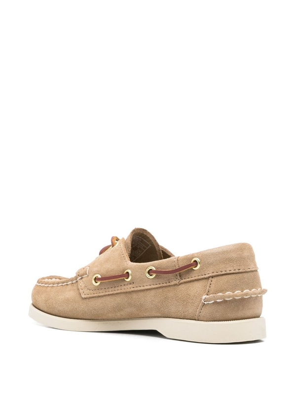 Sebago Beige Lace-Ups