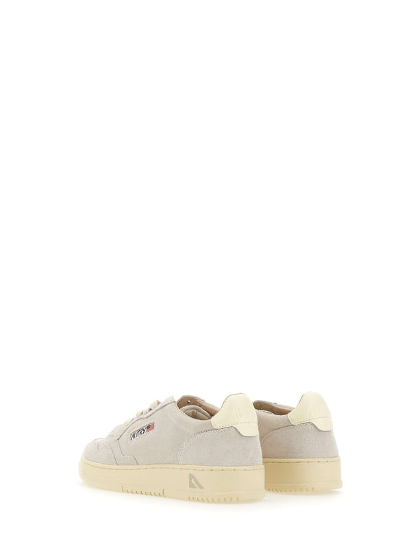 Autry Beige Low Top Sneakers