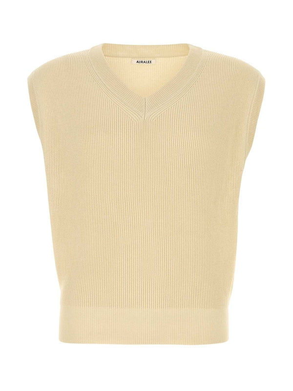 Auralee Beige Knitted