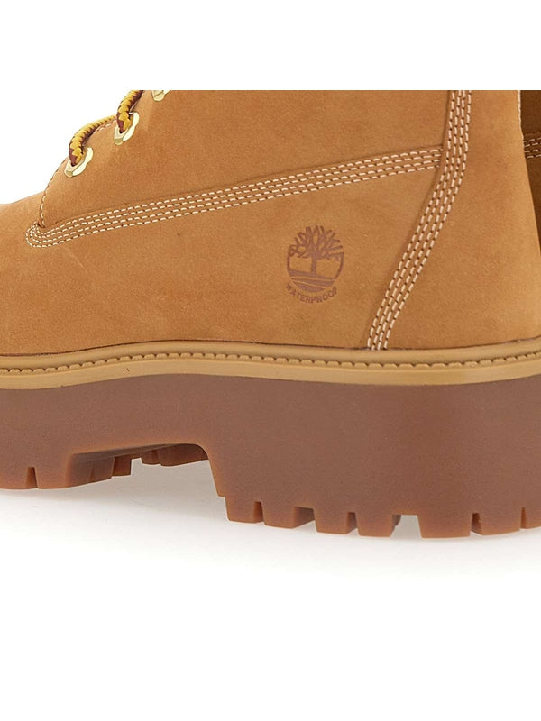 Timberland Brown Lace-Up Boots