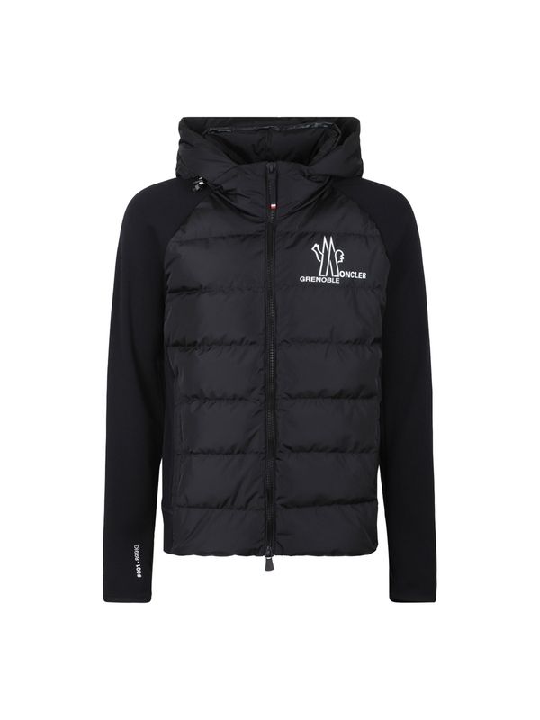 Grenoble Logo Hooded Down Jacket