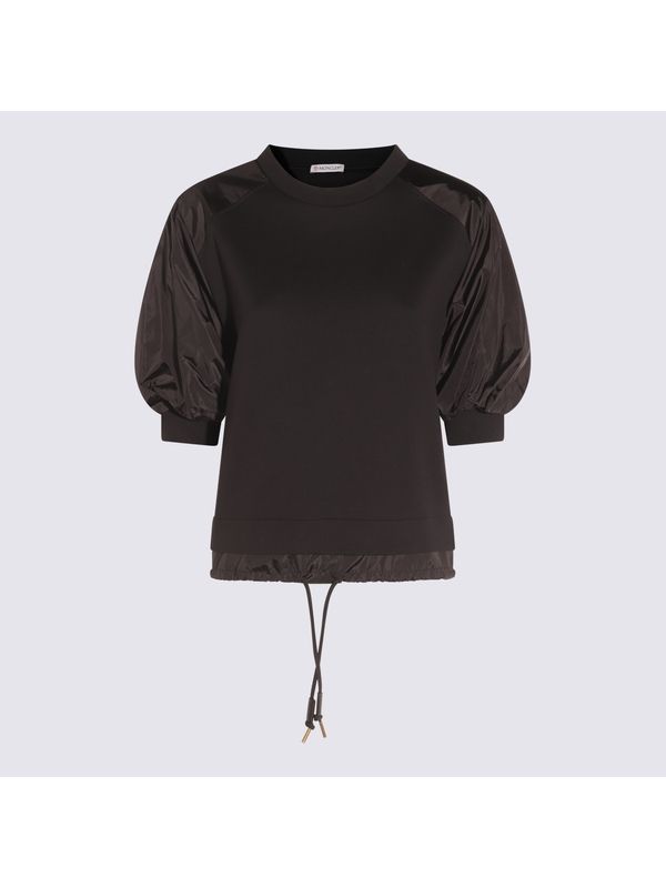 Puff Sleeve Cotton T-shirt