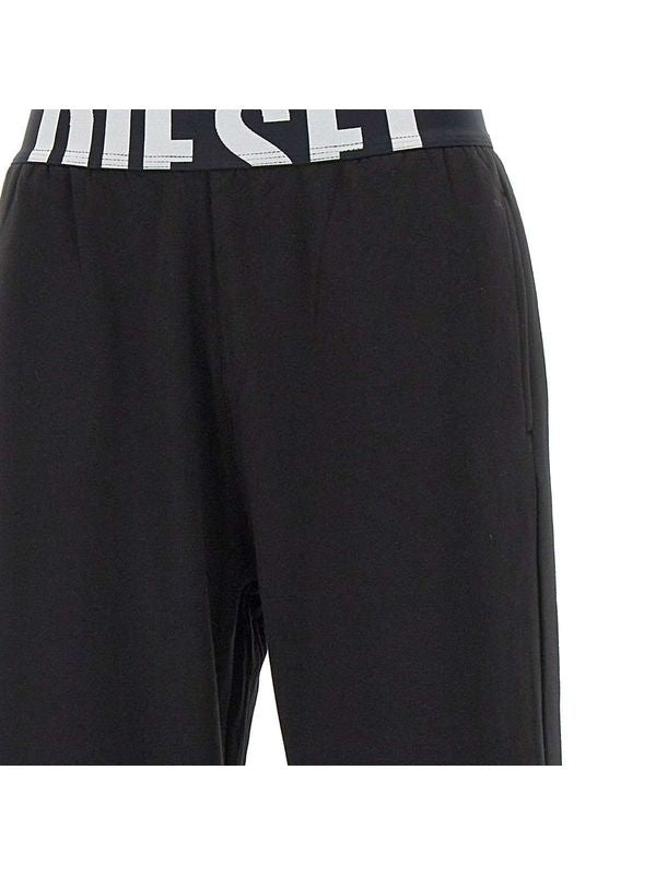 Waist Logo Bending Pants