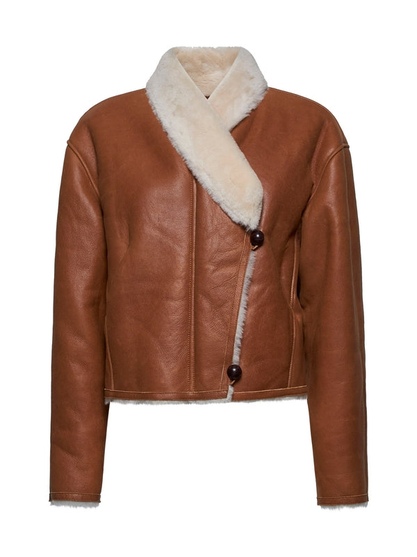 Eriana Reversible Leather Jacket