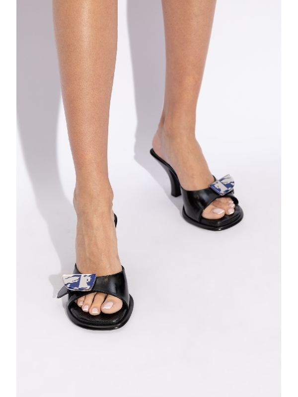 Bay Buckle
  Strap Sandal Heel