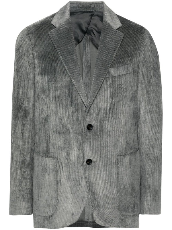 Corduroy Single Breasted Jacket