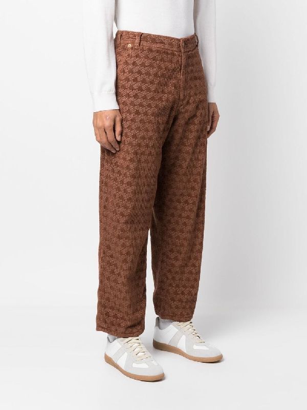 Allover Logo Corduroy Pants