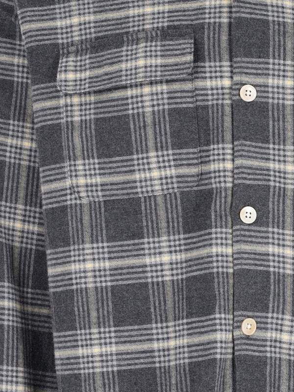 Check Pattern Cotton Shirt