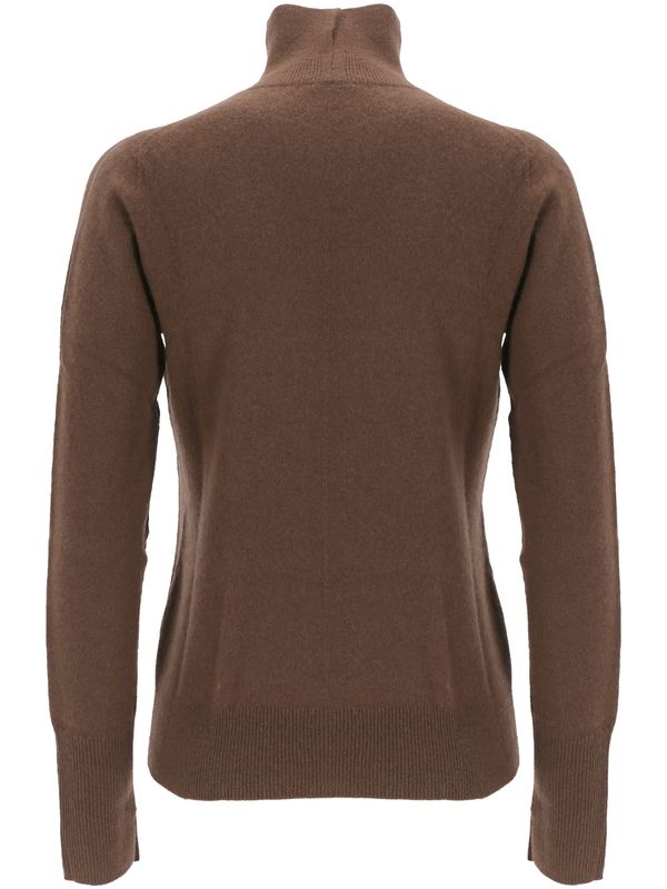 High Neck Cashmere Knit